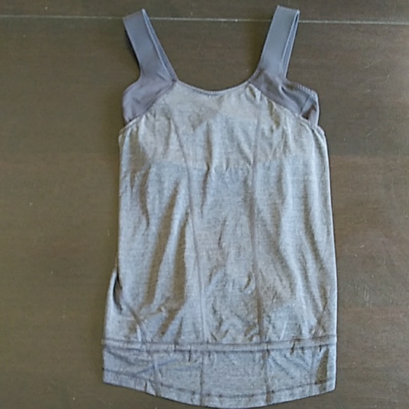 lululemon athletica Tops - lululemon Run For Your Life Tank Size 6 Grey